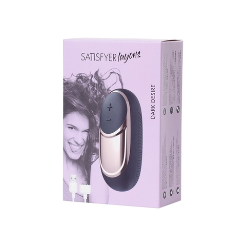 Satisfyer Layons Dark Desire Мини вибромассажер