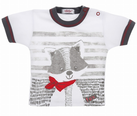 Футболка с лисенком Sofija Barni