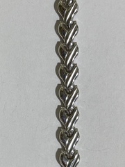 Сердце (серебряный браслет)