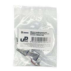 Щетка графитовая UNITED PARTS 6,1х15,7х21,3мм для DeWALT (аналог 585041-00) (10шт)