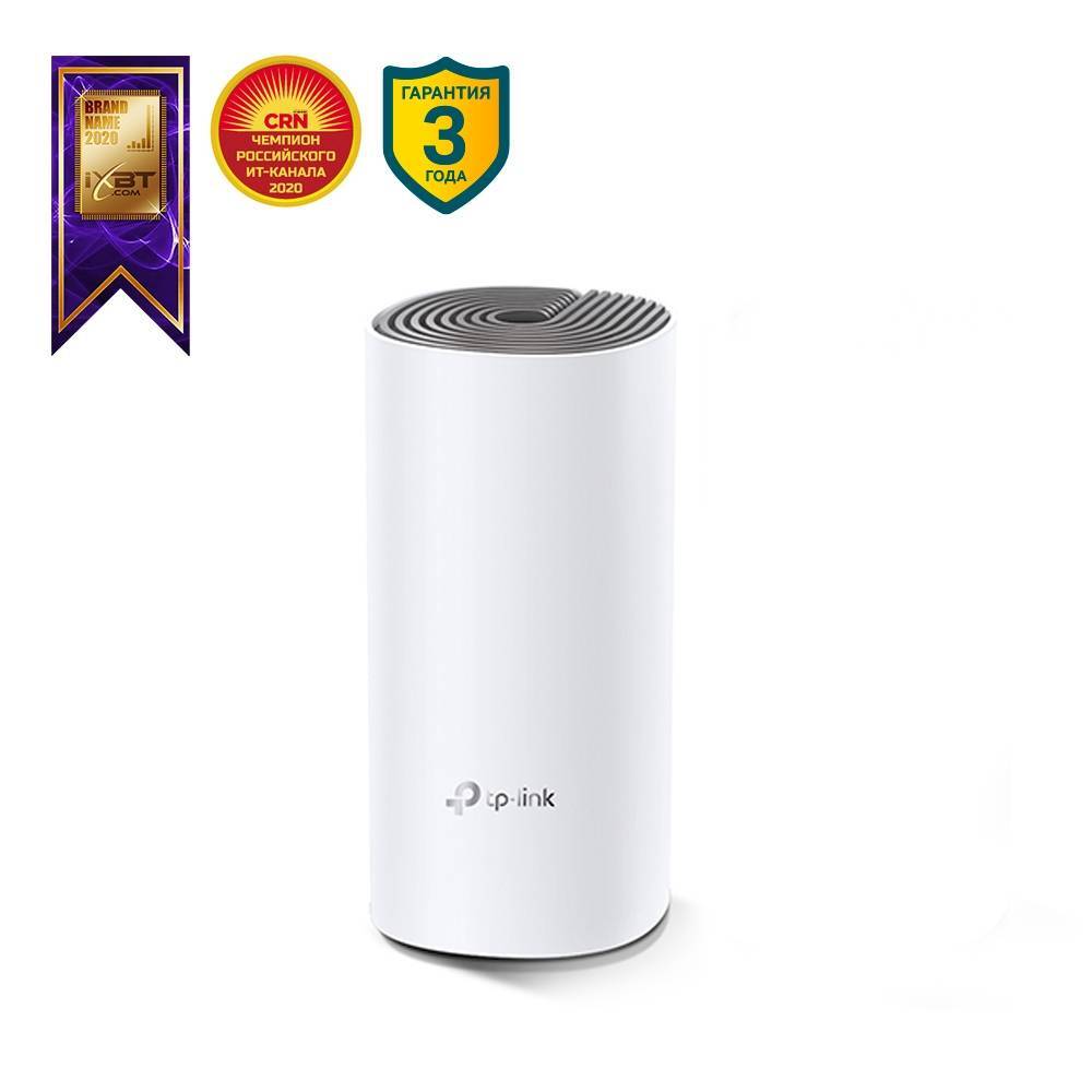 TP-Link DECO E4(1-pack) AC1200 Домашняя Mesh Wi-Fi система – купить по  низкой цене в Инк-Маркет.ру с доставкой