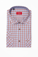 Сорочка мужская VESTER короткий рукав, хлопок/пэ 76814 39