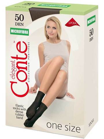Женские носки Microfibra 50 Conte
