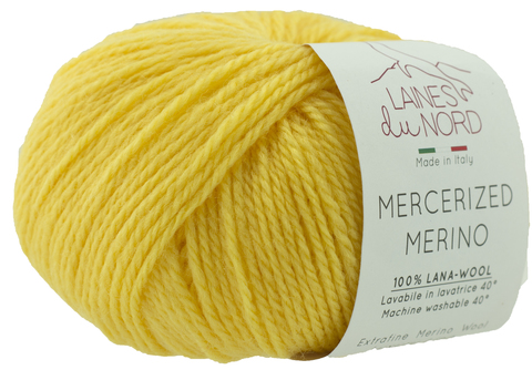 Пряжа Mercerized Merino (Мерсеризед Мерино). Желтый. Артикул: 21