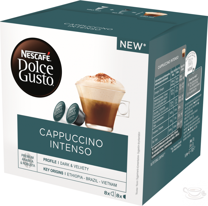 Nescafe dolce cappuccino. Капсулы Dolce gusto Cappuccino. Капучино Интенсо Дольче густо. Кофе Дольче густо капсулы капучино Интенсо. Нескафе Дольче густо капсулы капучино.