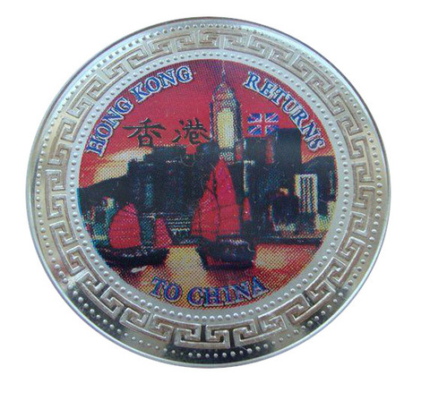 Гонконг 1 доллар 1997 Корабль парусник Возвращение Гонконга Китаю Торговый доллар