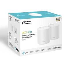 TP-Link Deco X10 AX1500 Домашняя Mesh Wi-Fi система (2 шт в комплекте)