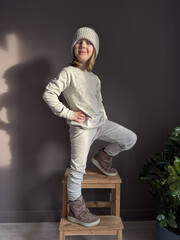 Термобелье Mjölk Светло-серый меланж