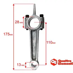 Шатун QUATTRO ELEMENTI B 360-50 (770-285-016)