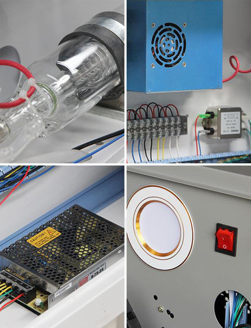 Лазерный гравировальный станок с ЧПУ Ketai Laser 4060, 60 Вт