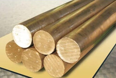 Пруток бронзовый БрАМц. 8 мм - 130 мм