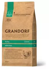 GRANDORF DOG Turkey MAXI для собак крупных пород, индейка 10кг