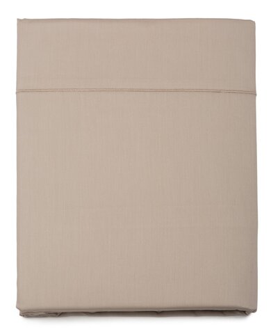 Простыня 180х290 Blanc des Vosges Flat Sheet chanvre бежевая