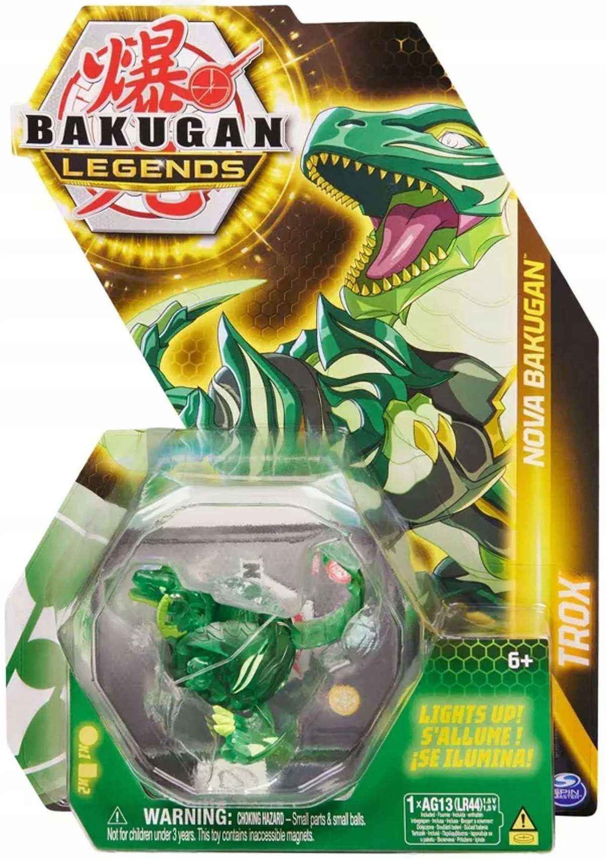 Фигурка Bakugan Legends Nova Trox - Игровой набор светящаяся фигурка и  карта - Бакуган 6065724 20139750 купить в Москве | Доставка по России.