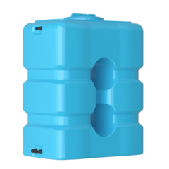 Ёмкость пластиковая пищевая Акватек ATP-800 с поплавком 800 л. прямоугольная (107x72x140см;синий) - арт.555993