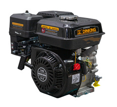 Двигатель Dinking DK168F-1-C (0,8А) (6,5лс, 20мм вал, ручной стартер, датчик масла, катушка 0,8А)