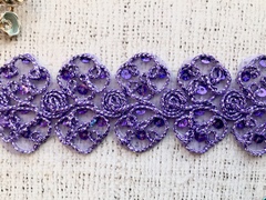 Тесьма термоузор, ш. 4,5 см.