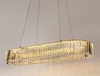 Подвесной светильник Newport 8445/90 oval gold