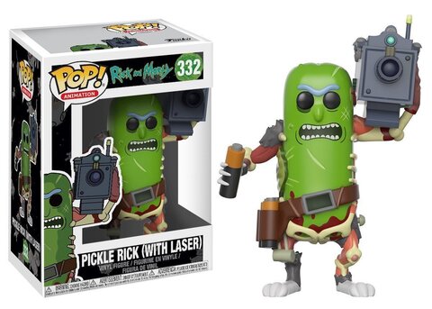 Funko POP! Rick and Morty: Pickle Rick with Laser (332)