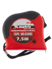 Рулетка Double fixation,7,5 м х 25 мм