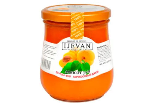 Джем из абрикосов IJEVAN, 600г