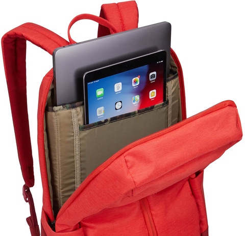 Картинка рюкзак городской Thule Lithos Backpack 20L Lava/Red Feather - 9