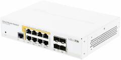 Mikrotik CRS112-8P-4S-IN - коммутатор 8х10/100/1000 Ethernet, 4 x SFP ports