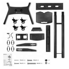 Мобильная стойка ONKRON TS1551 чёрная