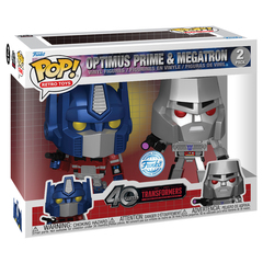 Funko POP! Transformers 40 Years: Optimus Prime & Megatron (2 pack)
