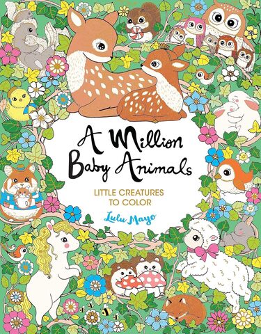 A Million Baby Animals. Coloring Book