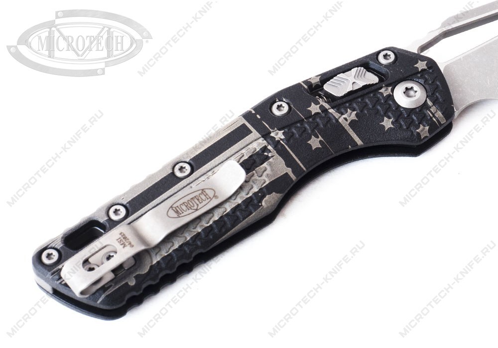 Нож Microtech 210T-10APPMFLAG MSI RAM-LOK Polymer Handles