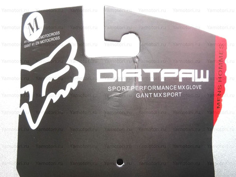 Мотоперчатки FOX 180 Dirtpaw для мотокросса и эндуро