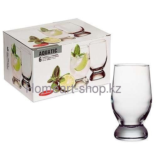 Набор низких стаканов Pasabahce Aquatic 225ml 6 шт.  42972-6