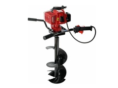 Мотобур DDE GD-65-300 (двухтактный 65 куб.см., 2,3кВт,  редукция 34:1, масса 10,8 кг, макс. диаметр