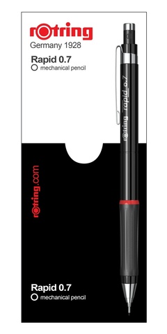 Карандаш механический Rotring Rapid Black CT, 0.7 mm (1904841)