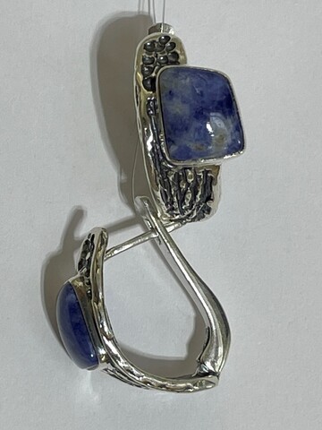 Айрис (серьги из серебра)