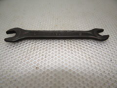 Ключ гаечный рожковый двухсторонний 10х12 ЛЗИ