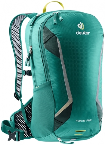 Картинка рюкзак велосипедный Deuter Race Air 10 Alpinegreen-Forest - 1