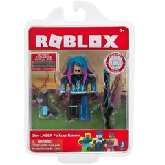 Роблокс Паркурщик с голубым лазером