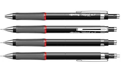 Карандаш механический Rotring Rapid Black CT, 0.7 mm (1904841)