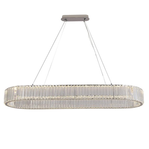 Подвесной светильник Newport 8445/120 oval chrome
