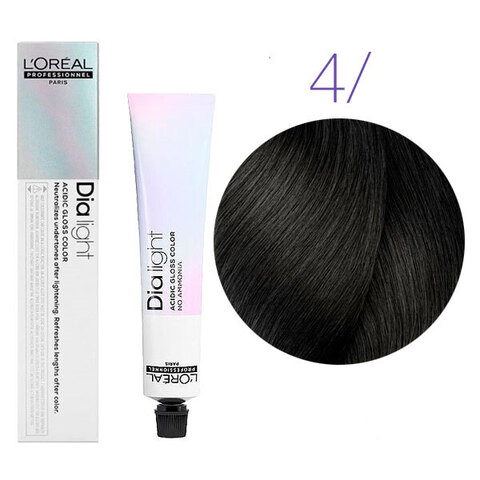 L'Oreal Professionnel Dia light 4 (Шатен) - Краска для волос