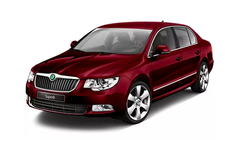 Стекла фар SKODA SuperB (2008-2013) L