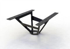 Кронштейн для стола непрозрачный, цвет черный