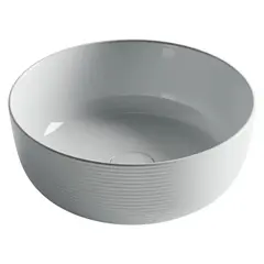 Ceramica Nova CN6073 Раковина накладная круглая 356*356*135, без перелива, цвет белый фото