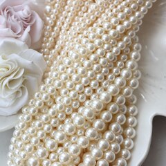 Майорка айвори 8 мм, 1 нить, МА143