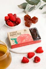 Мармелад ягодный с Малиной / брикет / 200 г / ТМ Сибирский кедр