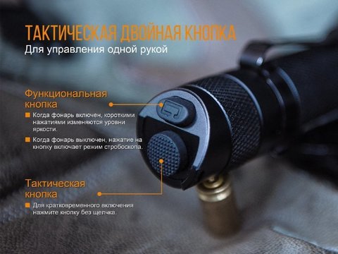 Фонарь светодиодный Fenix TK25 UV, 1000 лм, 18650 или CR123A