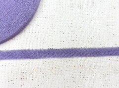 Лента киперная, хлопок, ш. 1 см, сирень