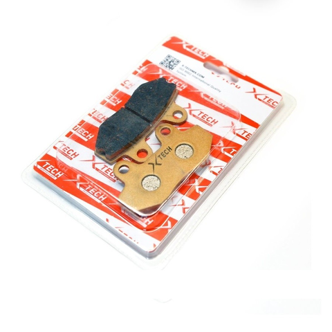 Колодки дискового тормоза питбайк двухпоршневой суппорт (передние) X-TECH